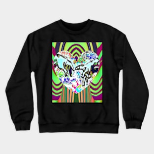 hands of God Patterns 777 Crewneck Sweatshirt